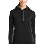 Sport Wick ® Fleece Colorblock Hooded Pullover